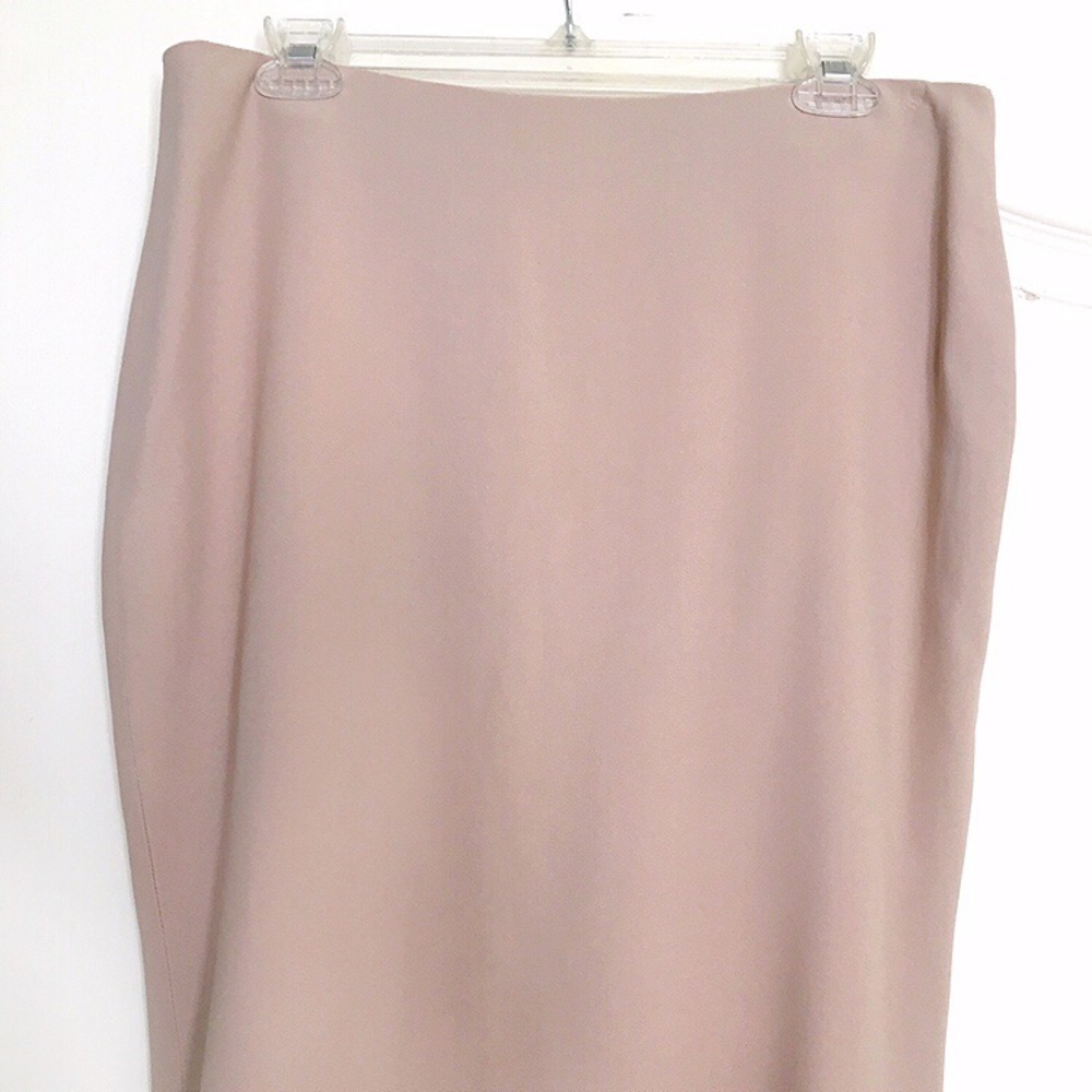 Alexander McQueen Blush Pink Pencil Skirt